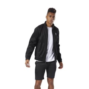 Reebok Classic Foundation Track Jacke Herren - Schwarz - DE 953-LSD